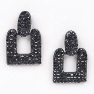 Open Cut Rhinestone Earring